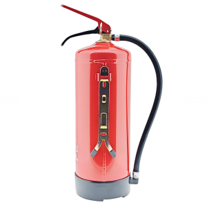 Gloria PD6GA – Dauerdruck-Pulverfeuerlöscher (ABC) mit Wandhalterung, einsetzbar an elektrischen Anlagen, frostsicher, EN3, 6 kg, 10LE